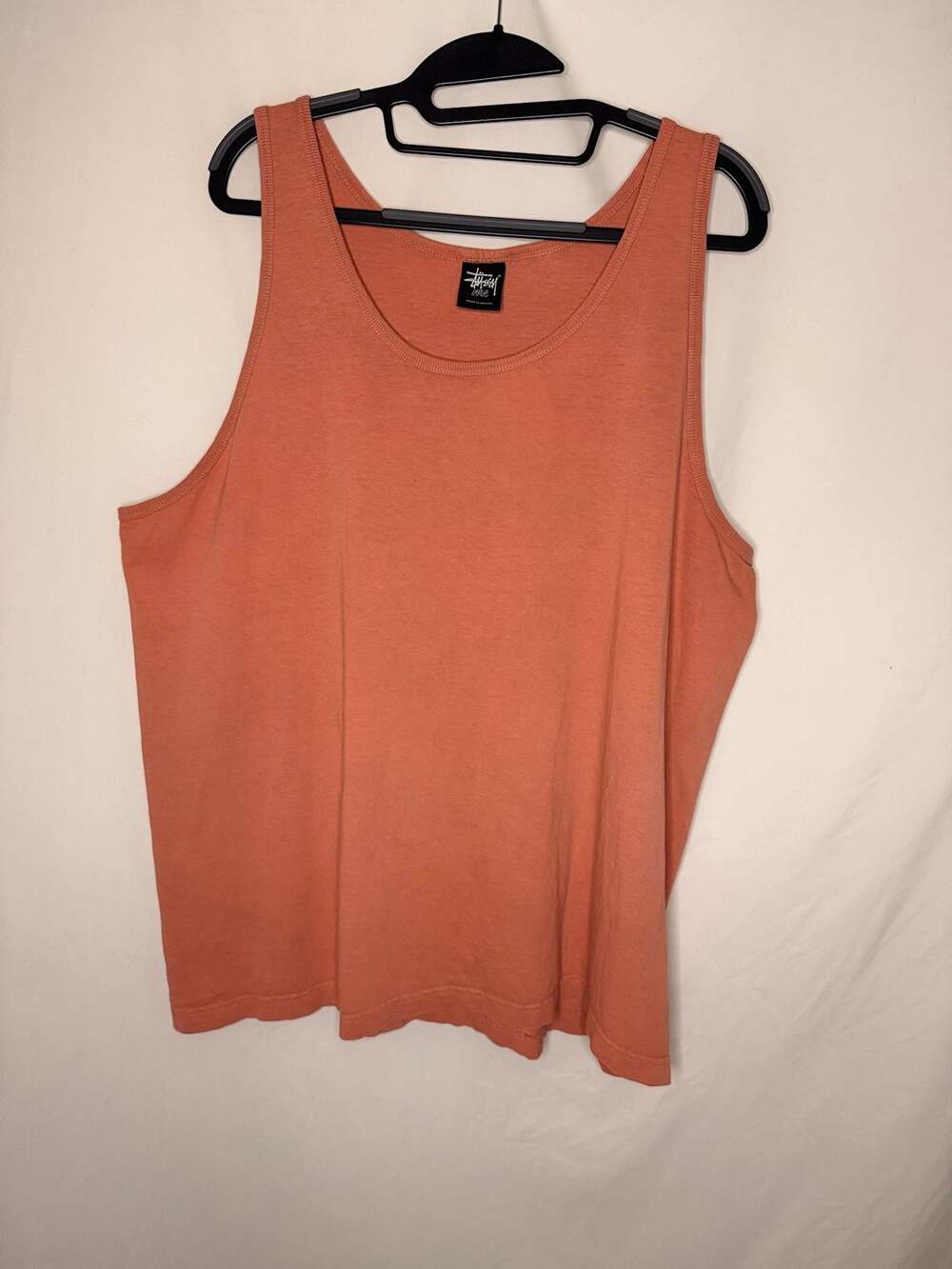 Stussy Basic Logo lightweight Tank Top  Size Large